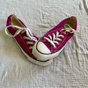 Converse Low Tops - Sapphire Purple - Size 6